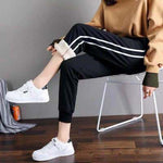 2020 Winter Women Gym Sweatpants Workout Fleece Trousers Solid Thick Warm Winter Female Sport Pants Running Pantalones Mujer